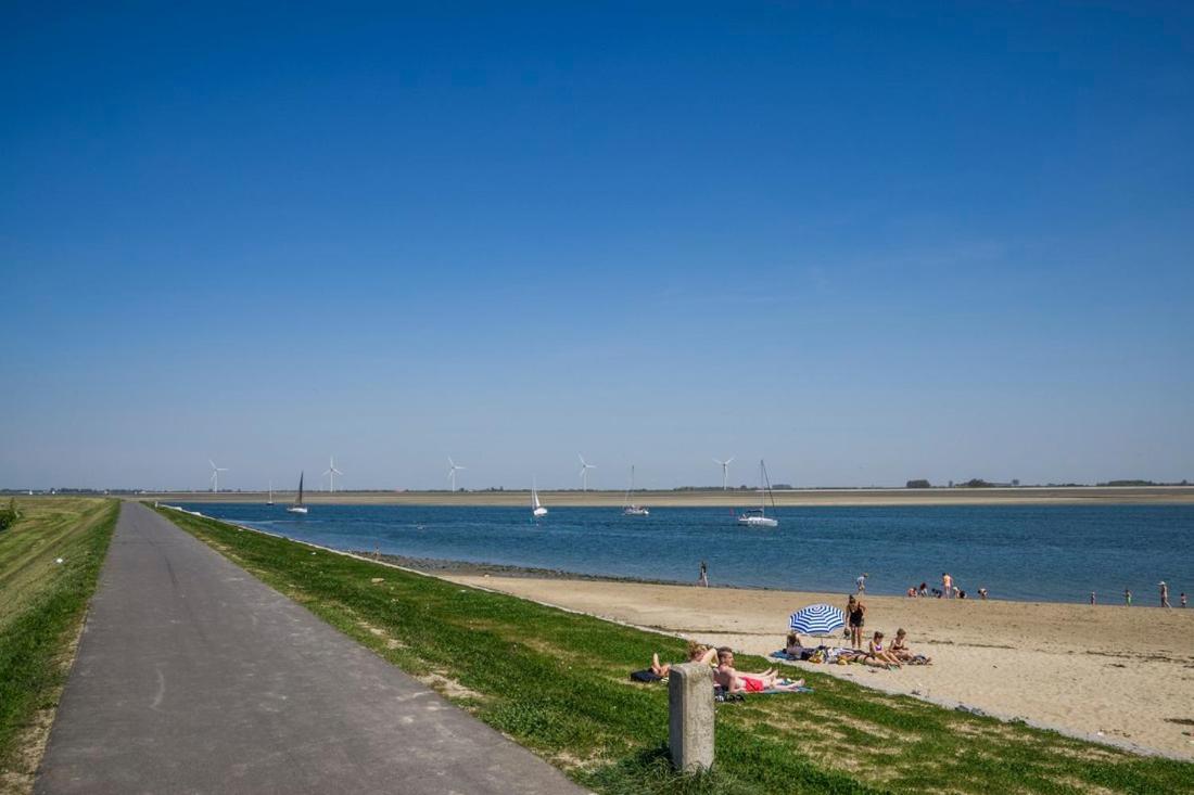 Luxe Chalet 'Wysha' Sint Annaland Esterno foto