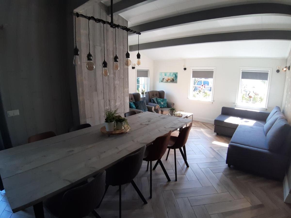 Luxe Chalet 'Wysha' Sint Annaland Esterno foto